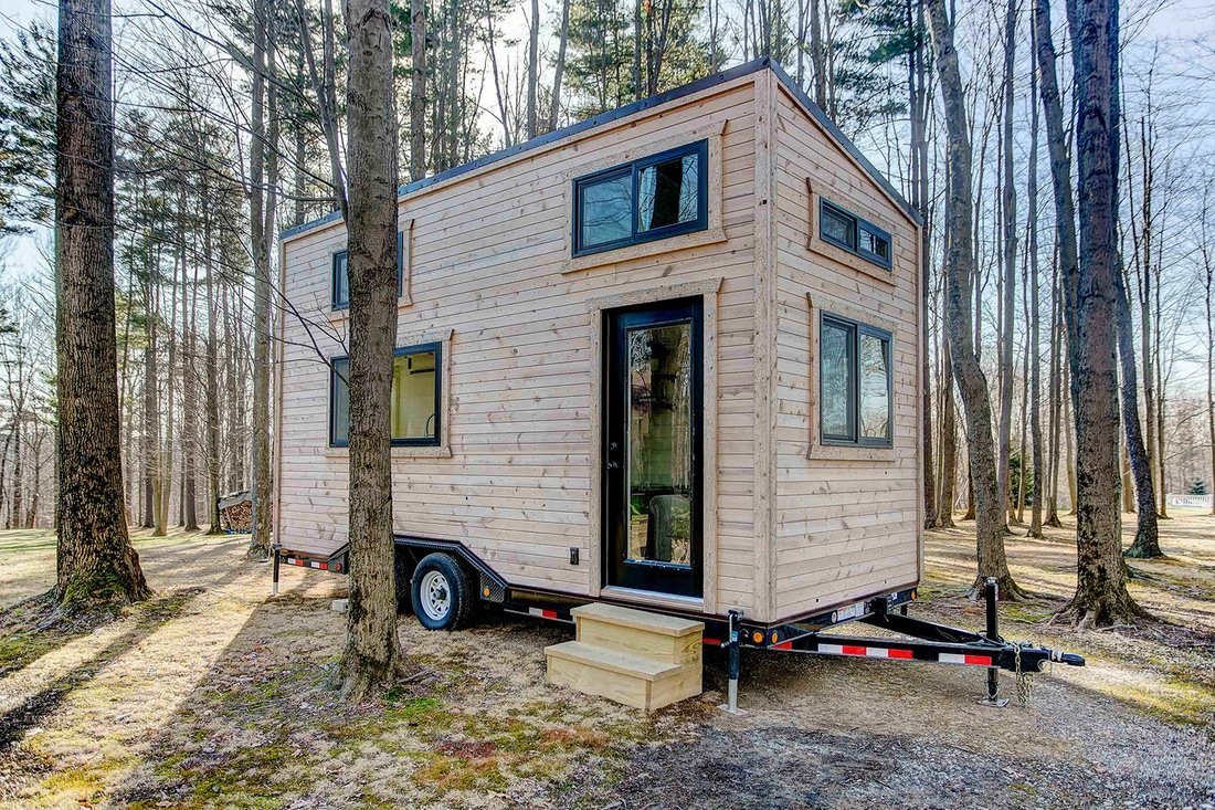 Beautiful, Handcrafted "Mohican" Tiny House on Wheels by Modern Tiny Living