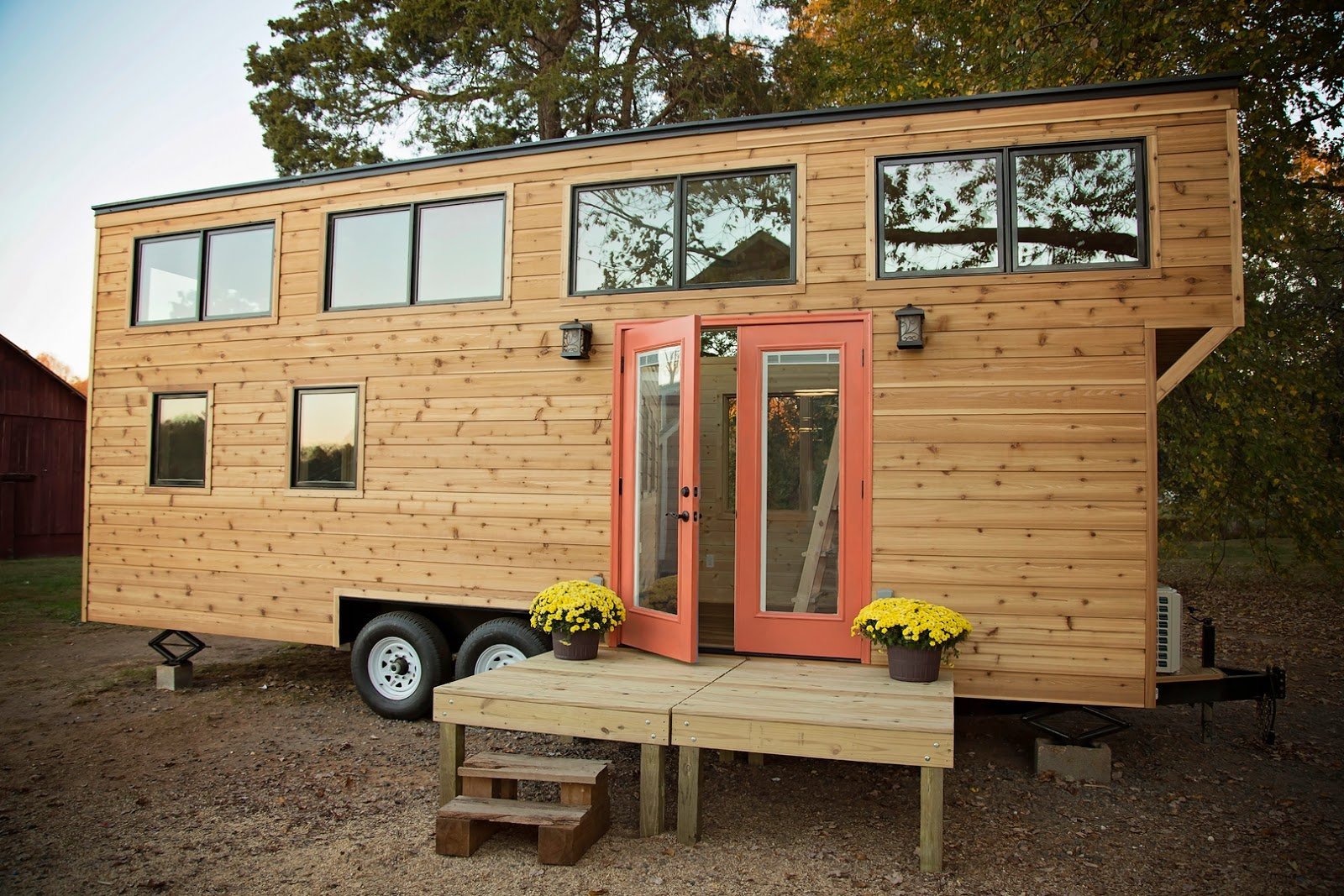 The 24' "Peponi" Custom Tiny House on Wheels by Perch & Nest