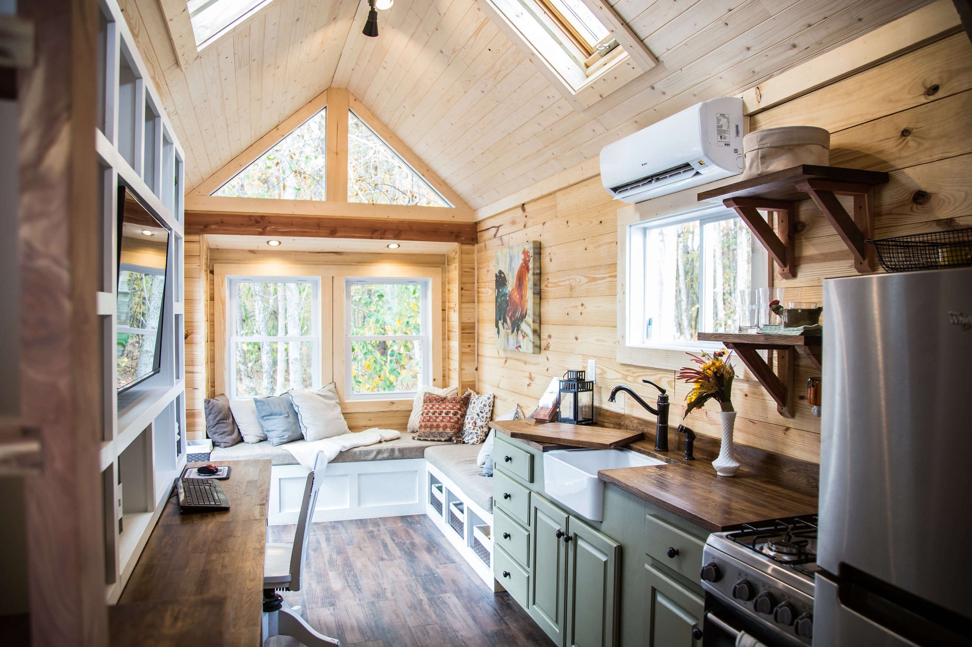 Skyline Tiny House by Free Range Tiny Homes in Georgia