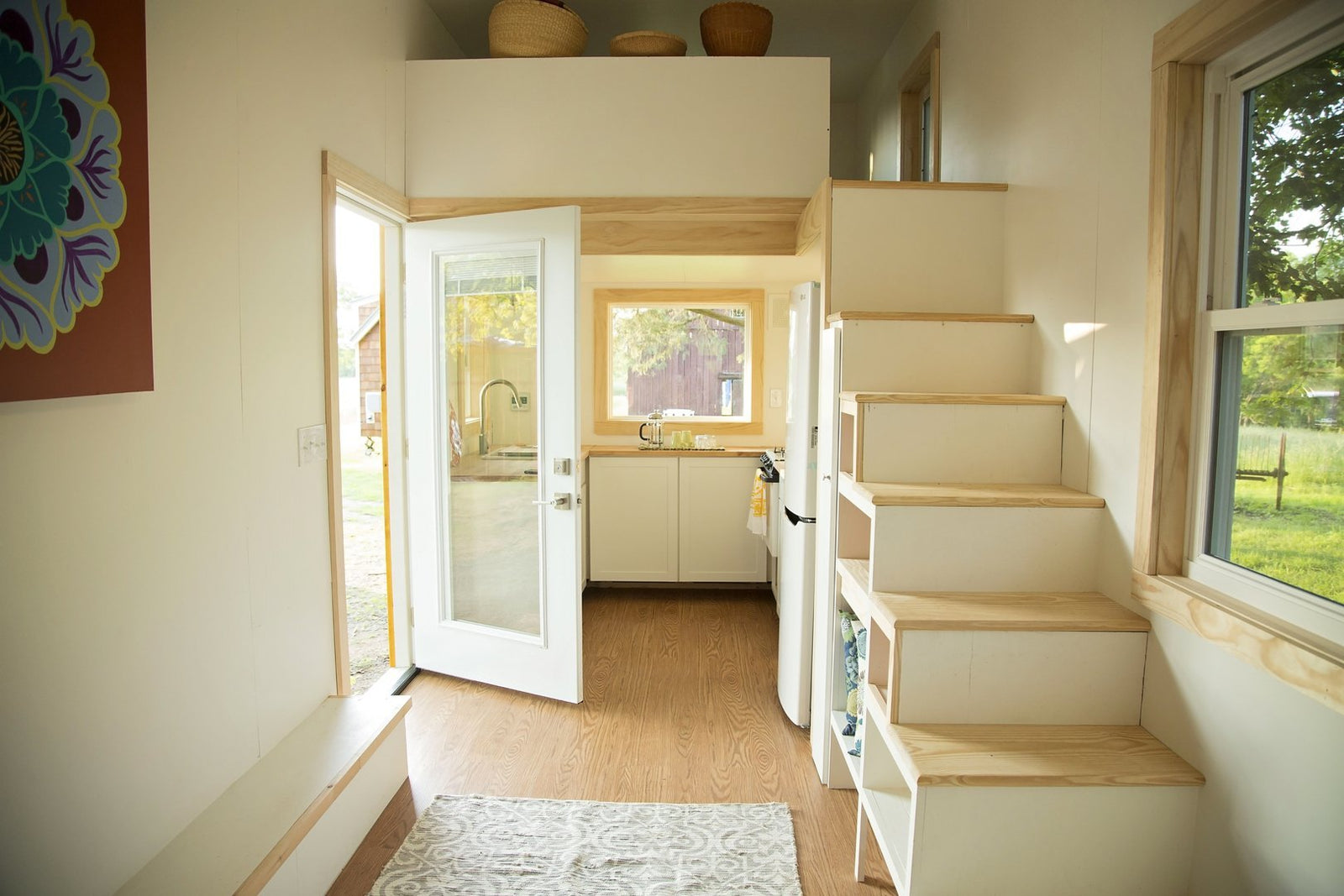 The 24’ “Boho House” Tiny Home on Wheels by Perch & Nest