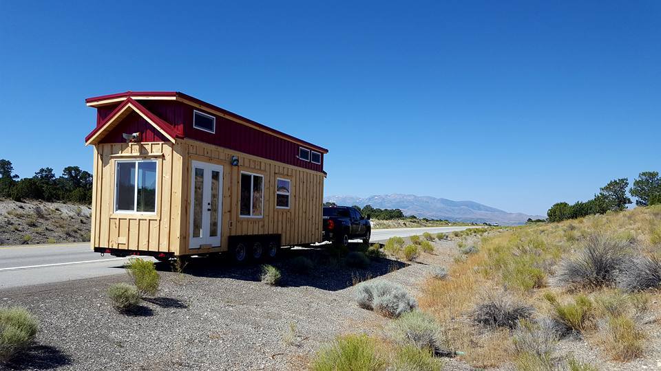 The “California Red”—A 26’ Tiny House on Wheels by Incredible Tiny Homes