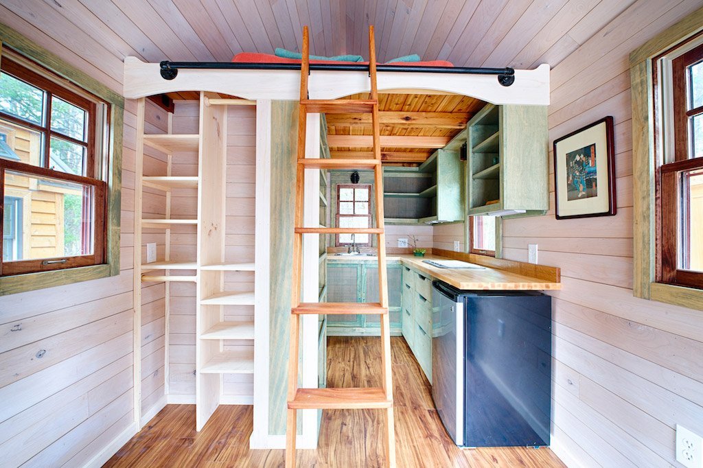 16’ “Weller” Tiny House on Wheels by Wishbone Tiny Homes