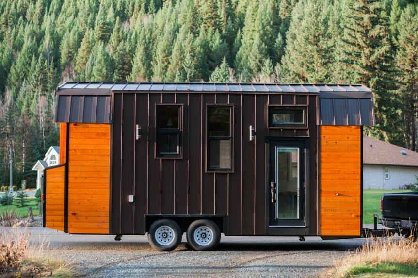 24’ “Aspen” Tiny House on Wheels by Borealis Tiny Homes