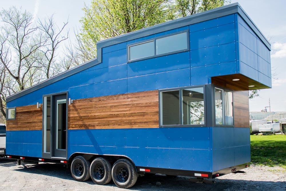28’ “Big Blue” Tiny House on Wheels by Liberation Tiny Homes