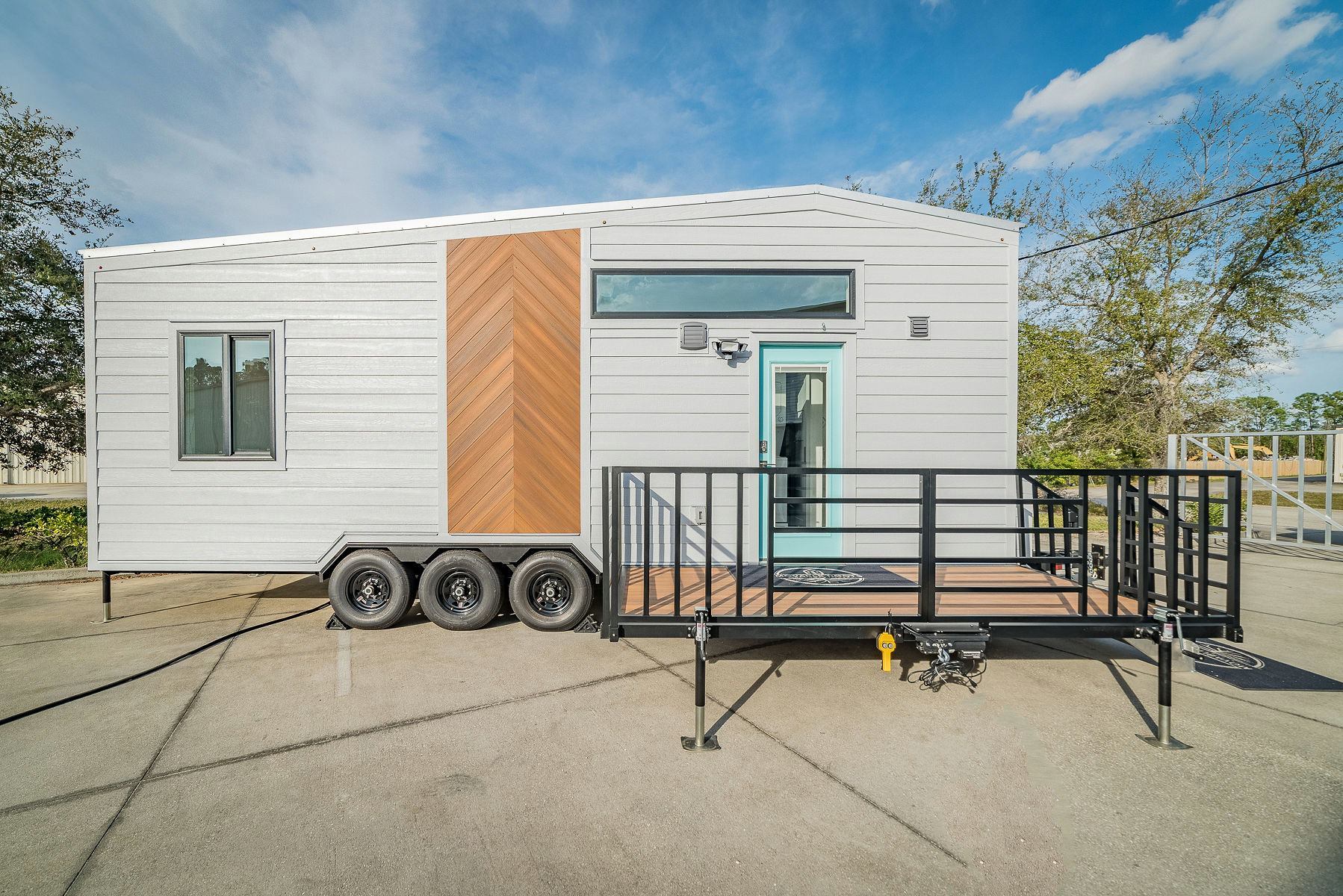 28' "Lindstrom" Tiny House on Wheels by Movable Roots