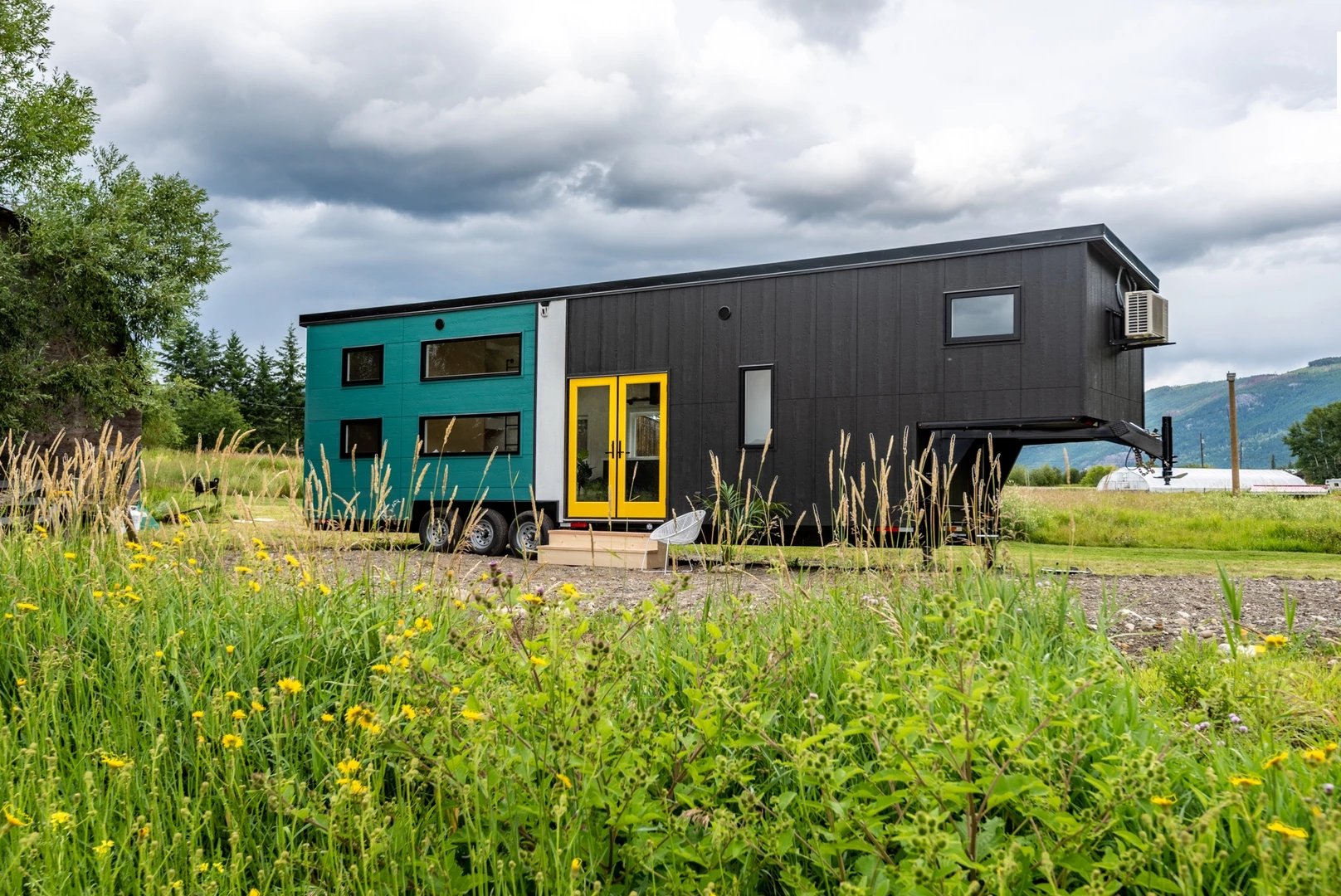 40' "Modern Minimalist" Gooseneck Tiny House on Wheels by Summit Tiny Homes