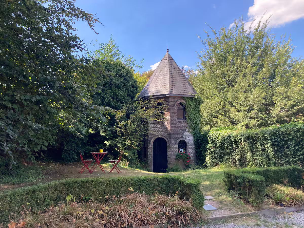 Le Pigeonnier—A 150-sqft Tower Tiny House Stay in Belgium