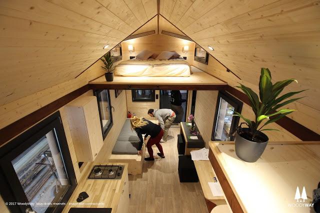 The Simple 190-sqft "Cottage" by WoodyWay Houses in Switzerland