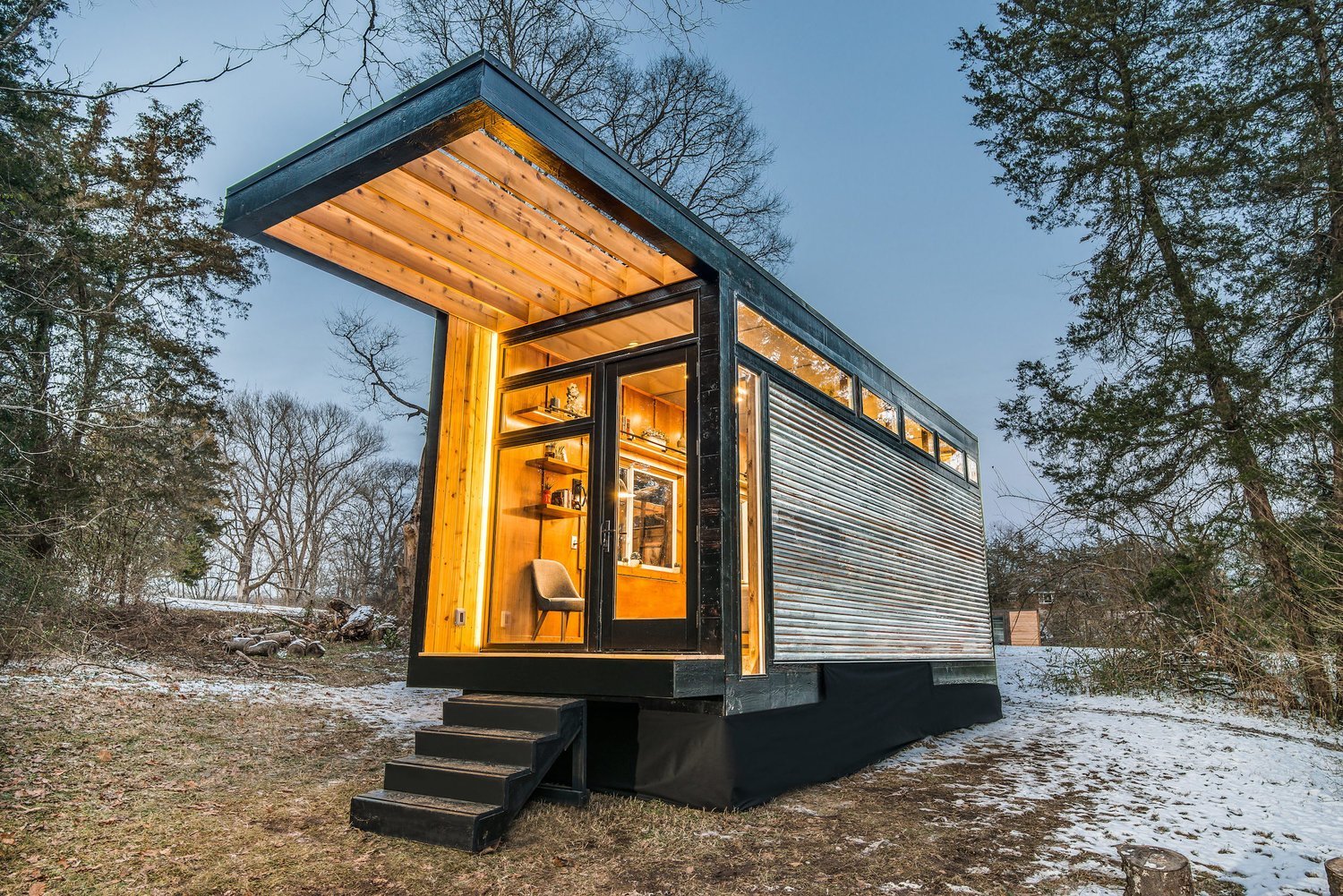 Beautiful “Cornelia” Tiny House on Wheels by New Frontier Tiny Homes