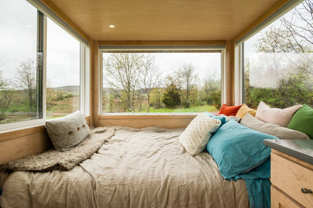 The Glass Tiny House Escape in the Hudson Valley of New York