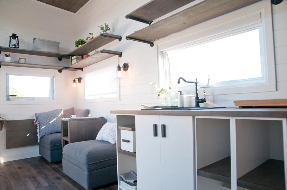 22' x 10' "Saule" Tiny House on Wheels by Minimaliste Tiny Houses