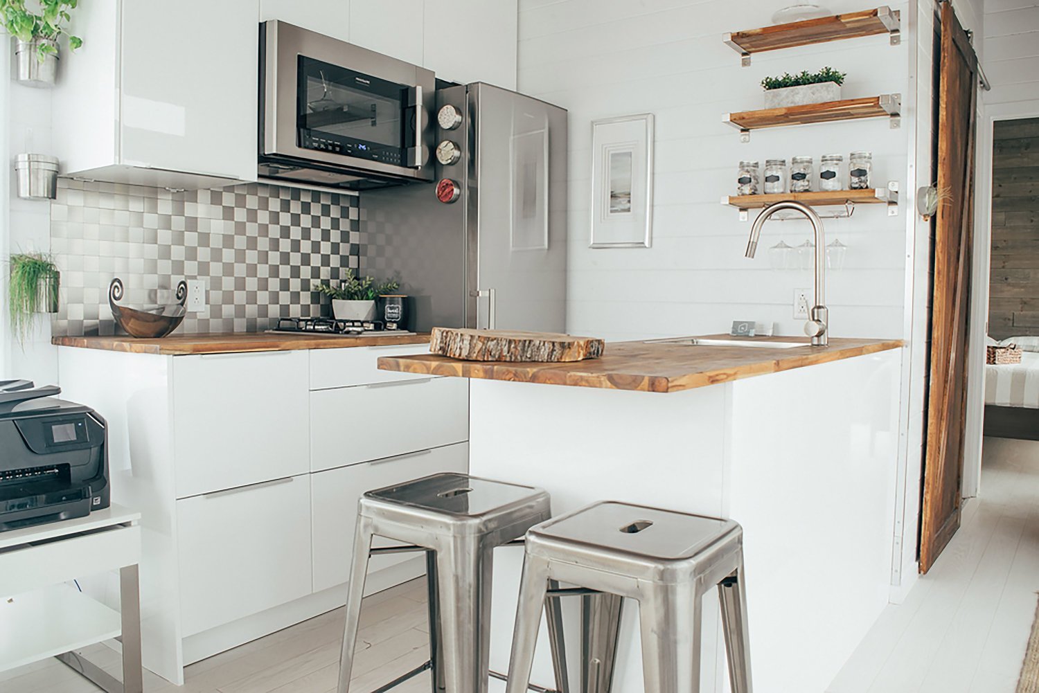 The 12’ x 34’ “Billy” Tiny House on Wheels by Ilo Mini Maison