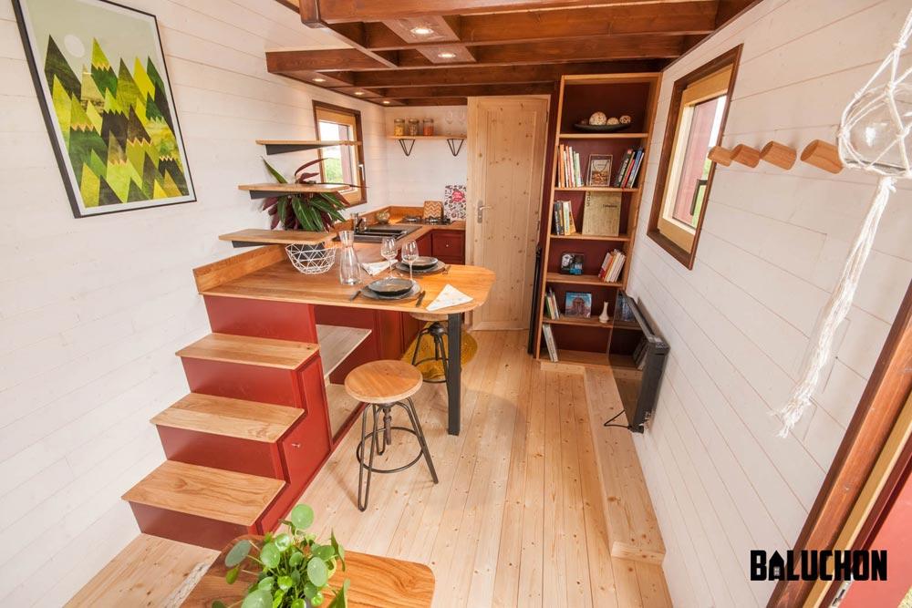 20’ “Pampille” Tiny Home on Wheels by Tiny House Baluchon