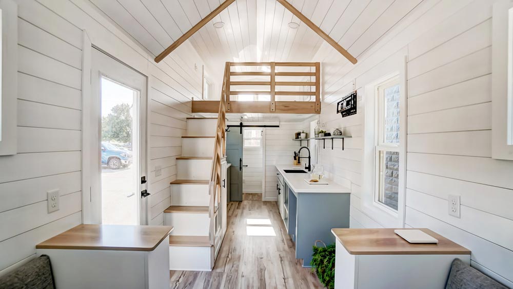 24’ “Ocracoke” Tiny House on Wheels by Modern Tiny Living