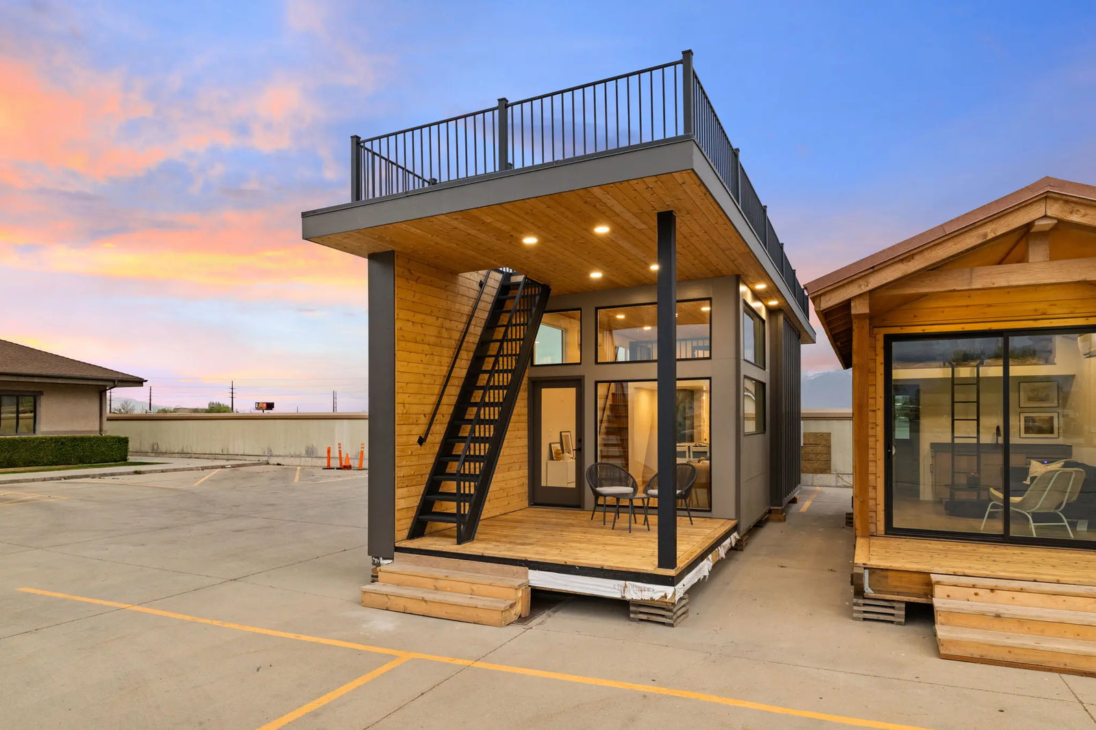 Skyview 400—A 399-Sq-Ft Tiny Home with a Rooftop Deck