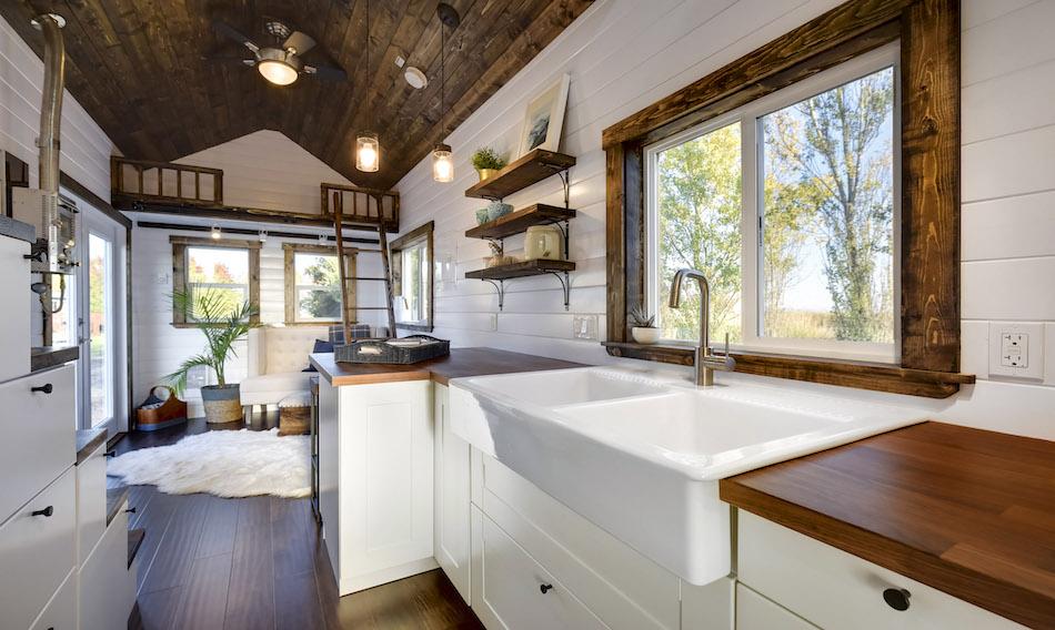 Beautiful 26’ “Napa Edition” Tiny House on Wheels by Mint Tiny Homes