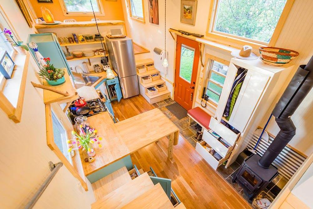 Eric and Oliver's 10' x 33' Tiny House by MitchCraft Tiny Homes