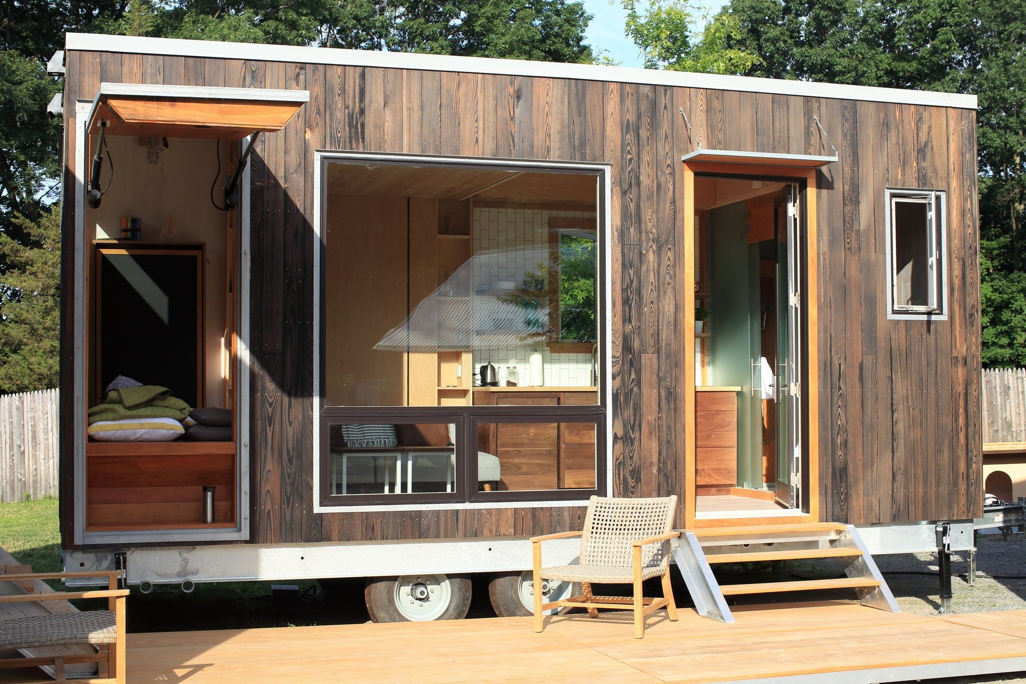The 21’ Space-Saving “Sturgis” Tiny Home by Cubist Engineering