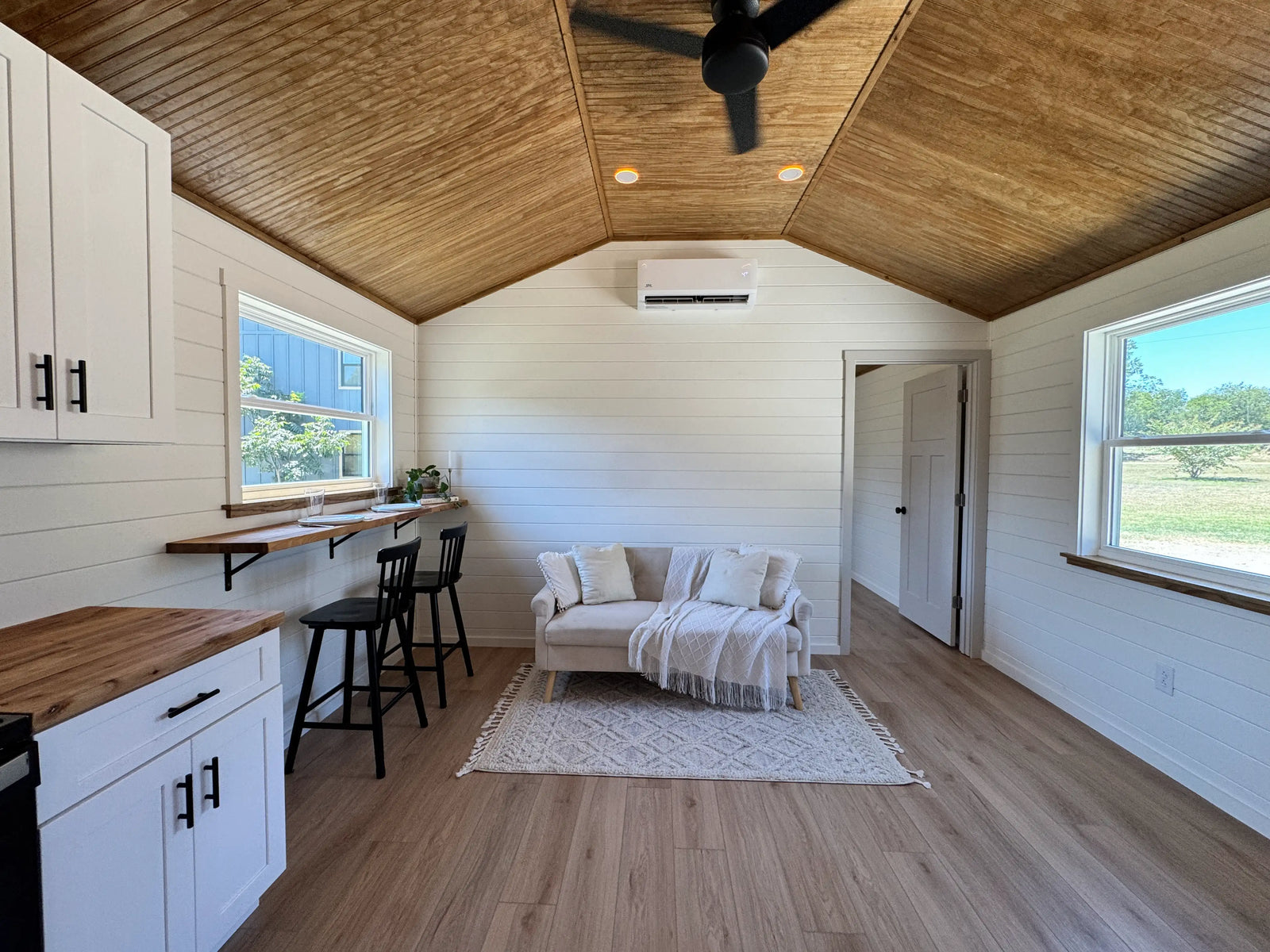 The Ranchette—A Single-Level 588-Sqft, 2-Bedroom Small Home!