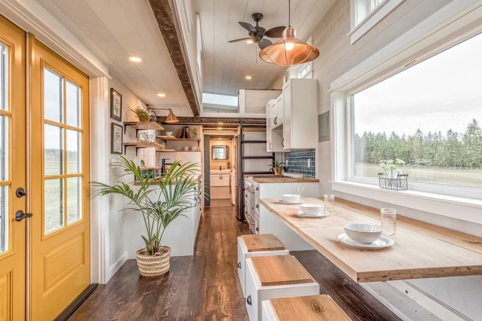 34' "West Coast" Tiny House for a Family of Four by Summit Tiny Homes