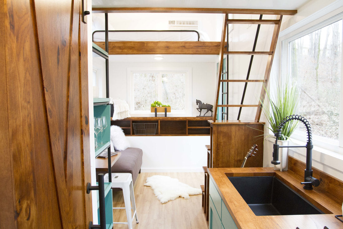 20' "Nash" Tiny House on Wheels by Modern Tiny Living