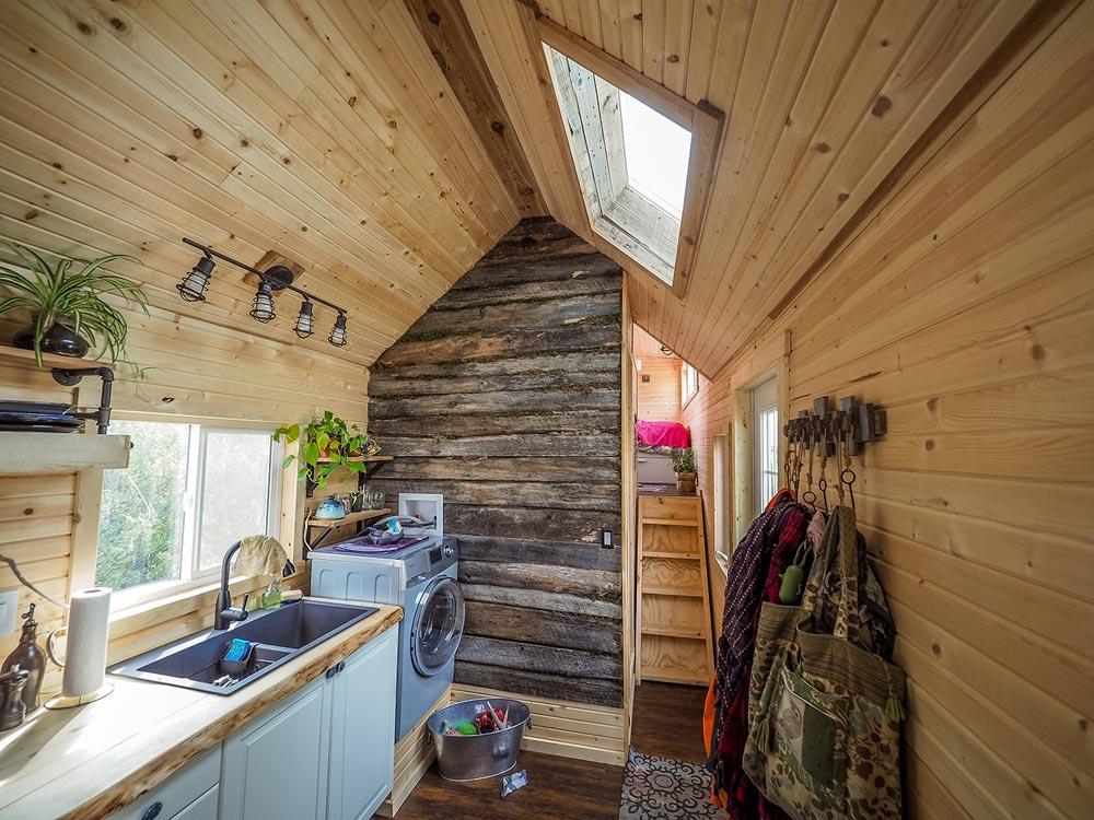 37' "Raven" Gooseneck Tiny House on Wheels by Blackbird Tiny Homes