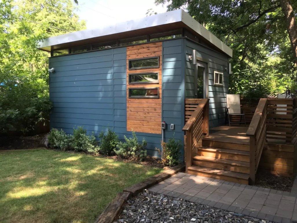 Heart of the East Side Tiny House on Airbnb in Austin, Texas