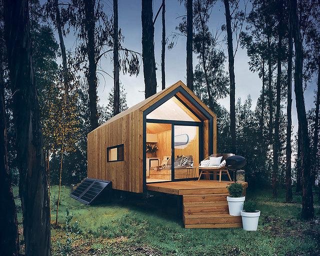 194-sqft "Nook"  Pre-fab Tiny Home on Wheels by Nook Tiny House