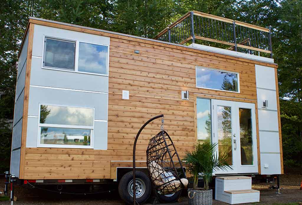 The Functional "Live/Work" Tiny Home by Tiny Heirloom